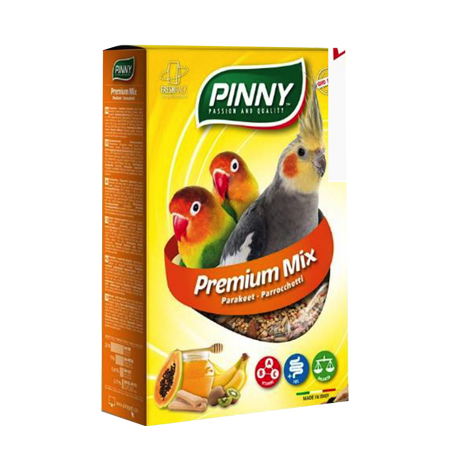خوراک کامل پنیتا پاراکیت ها پریمیوم میکس PREMIUM MIX PARAKEETS