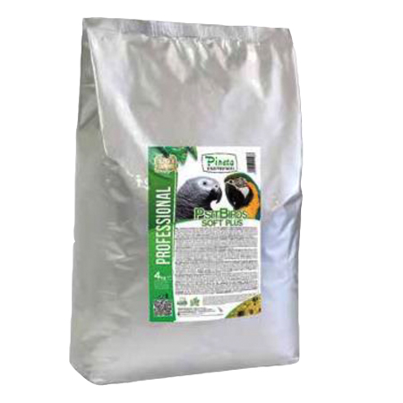 غذای نرم پنیتا طوطی سانان همراه با میوه و گاماروس PsitBirds SoftPlus